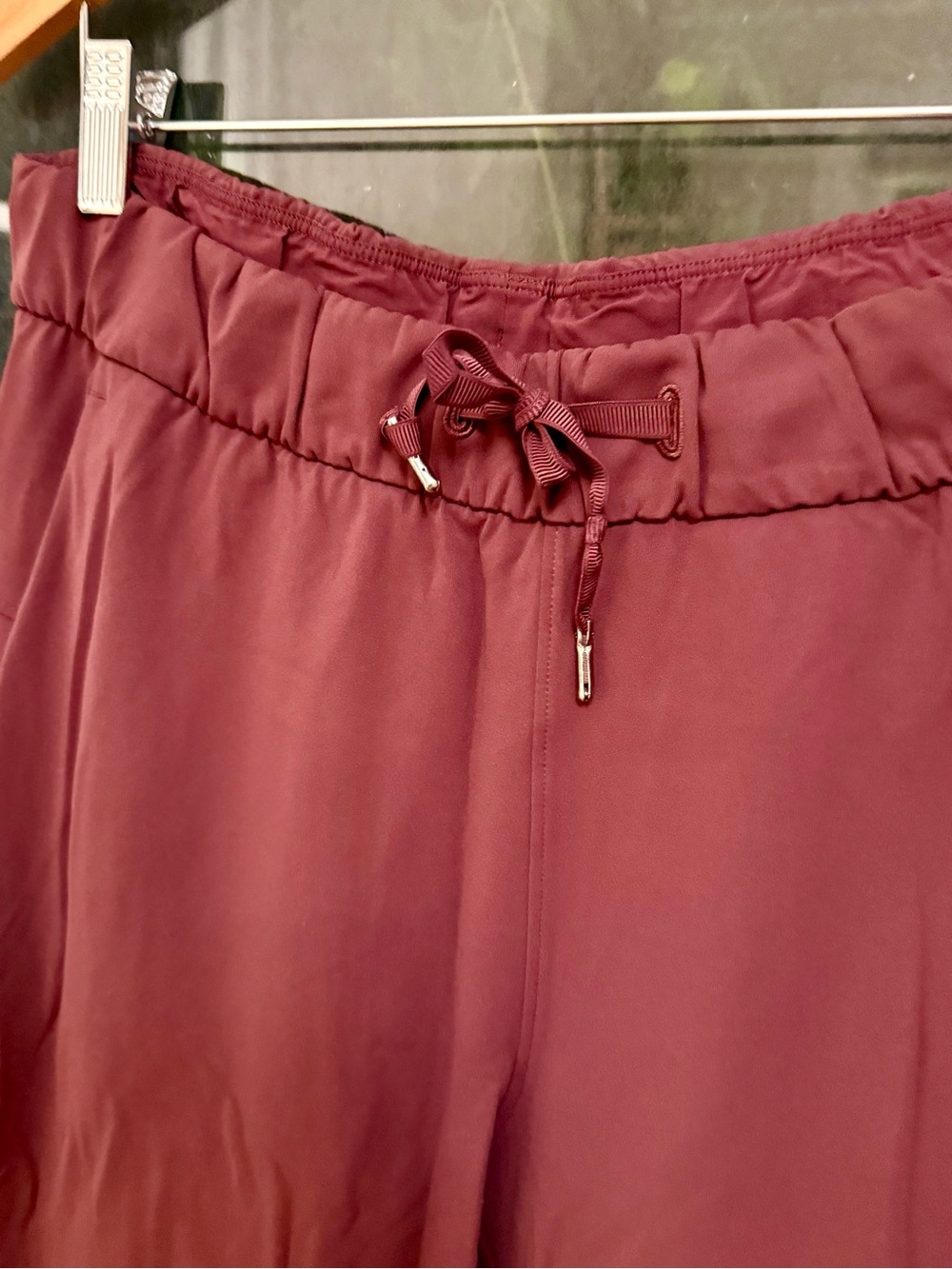 lululemon athletica Maroon Cropped Lounge Pants